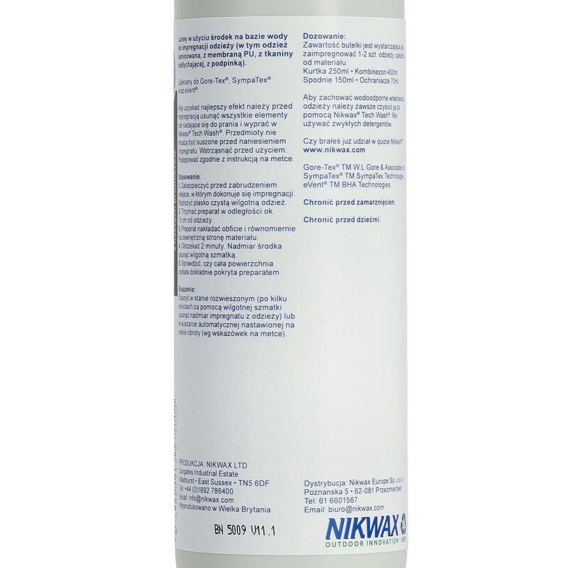 outdoorowy NikWax TX Direct Spray-On - 300ml