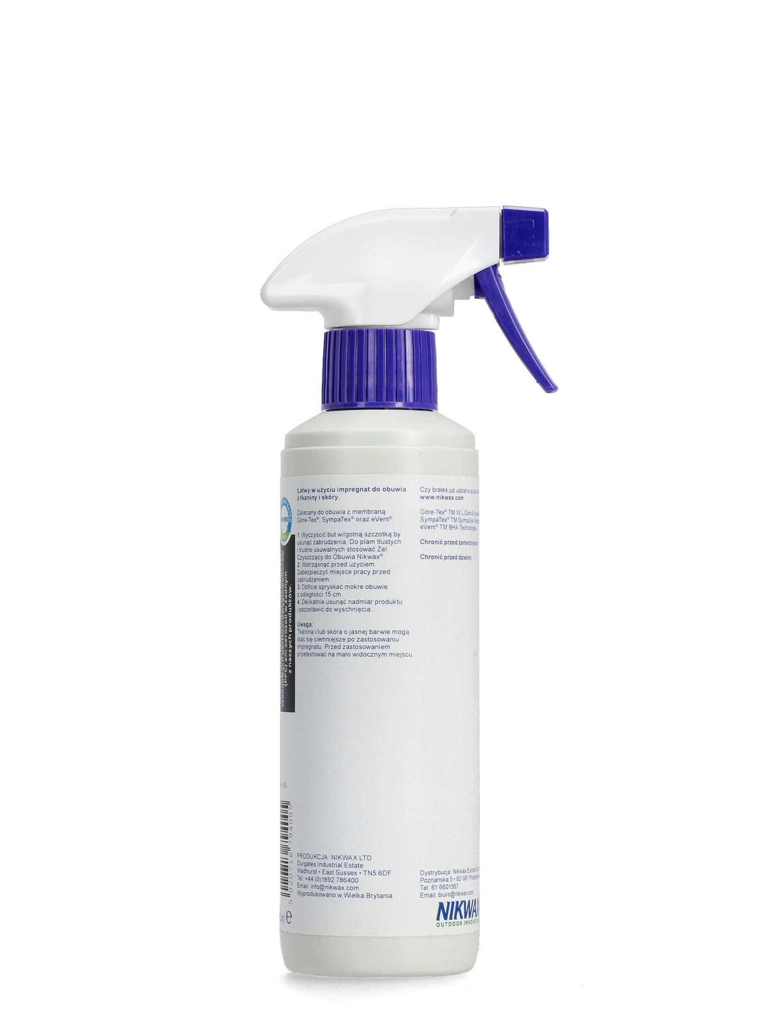 Impregnat do butów z tkaniny i skóry Nikwax 300 ml atomizer 2/5