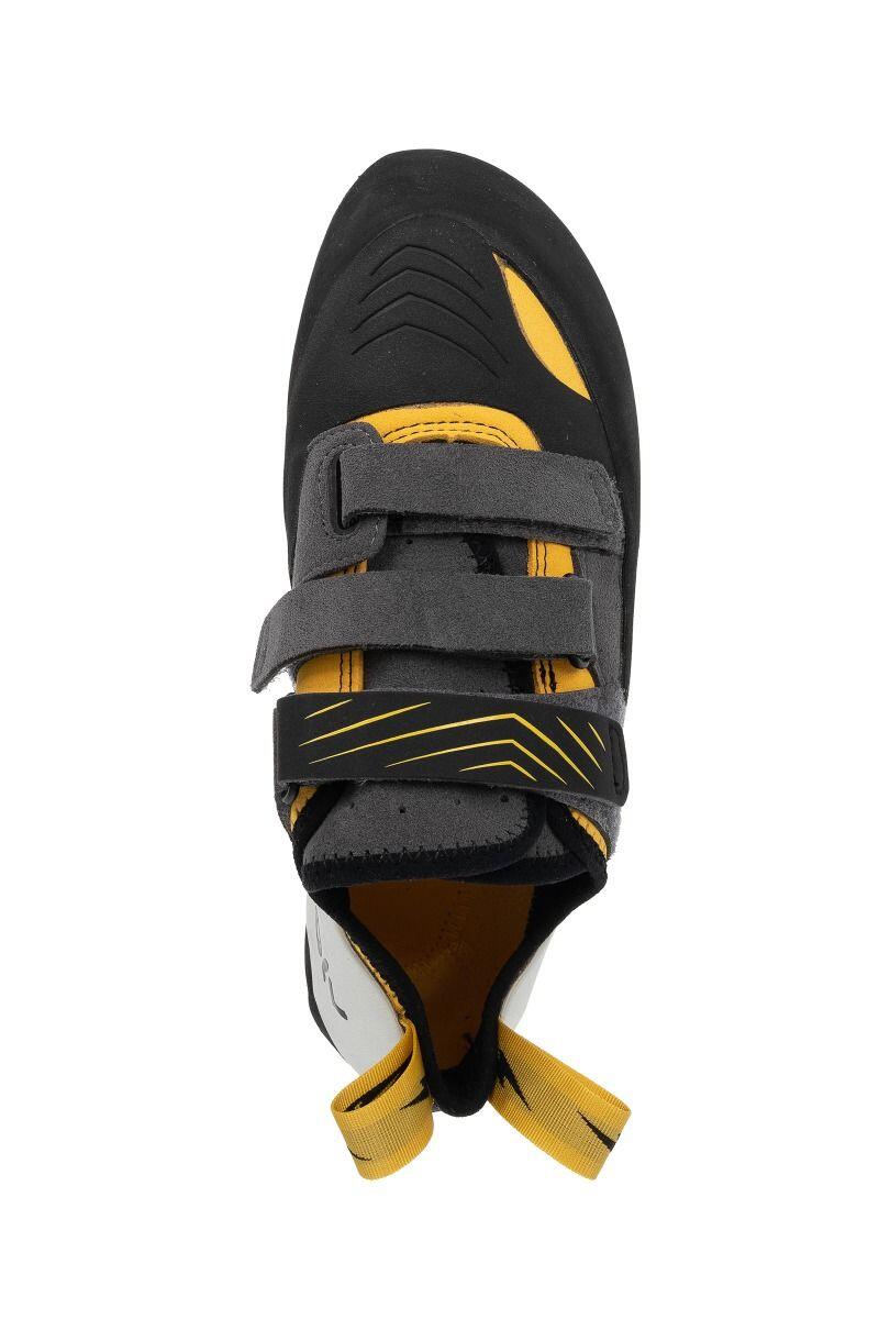 Scarpe da arrampicata uomo Evolv Shaman giallo/grigio/bianco US 9,5/42,5 3/6