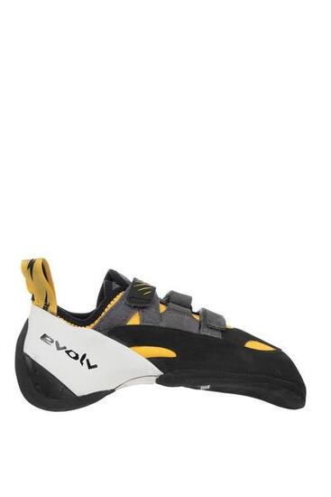 Scarpe da arrampicata uomo Evolv Shaman giallo/grigio/bianco US 95/425
