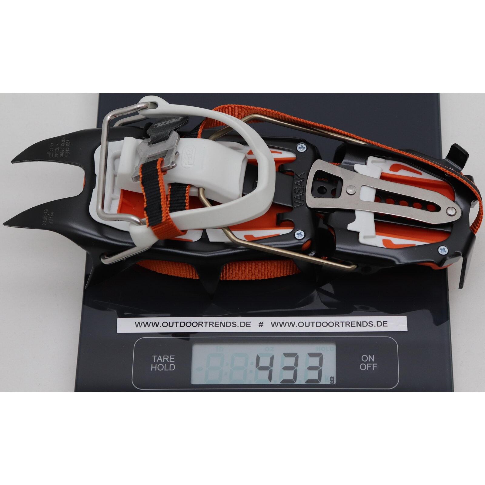 Ramponi Petzl Vasak LLU: lega leggera, fissaggio LLU 4/4