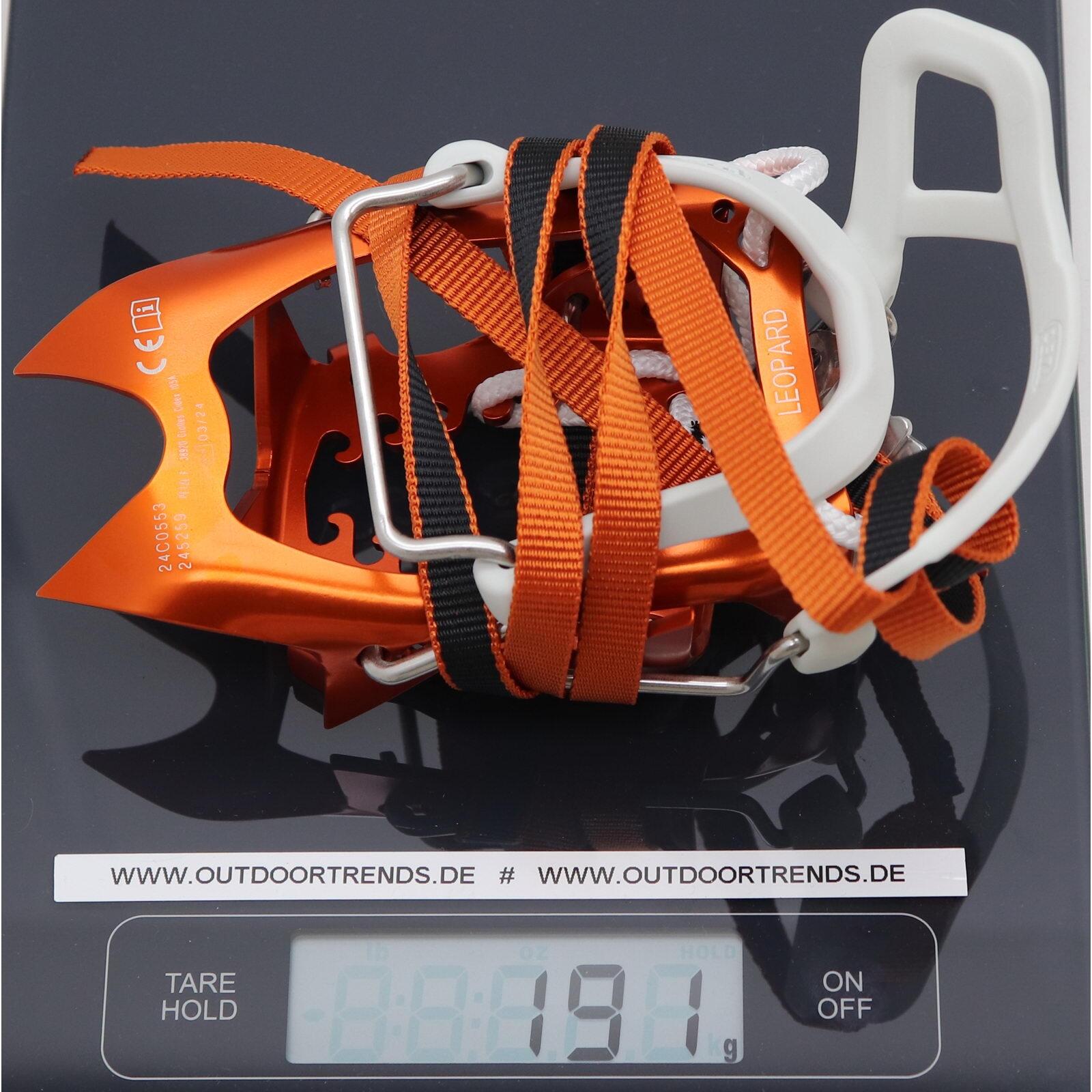 Petzl Leopard FL: chaussures crampons légers, fixation facile, semelle agressive 6/7