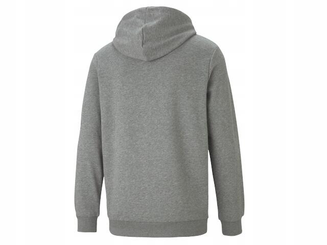 Felpa con cappuccio Essentials con logo grande da uomo PUMA Medium Gray Heather 7/7