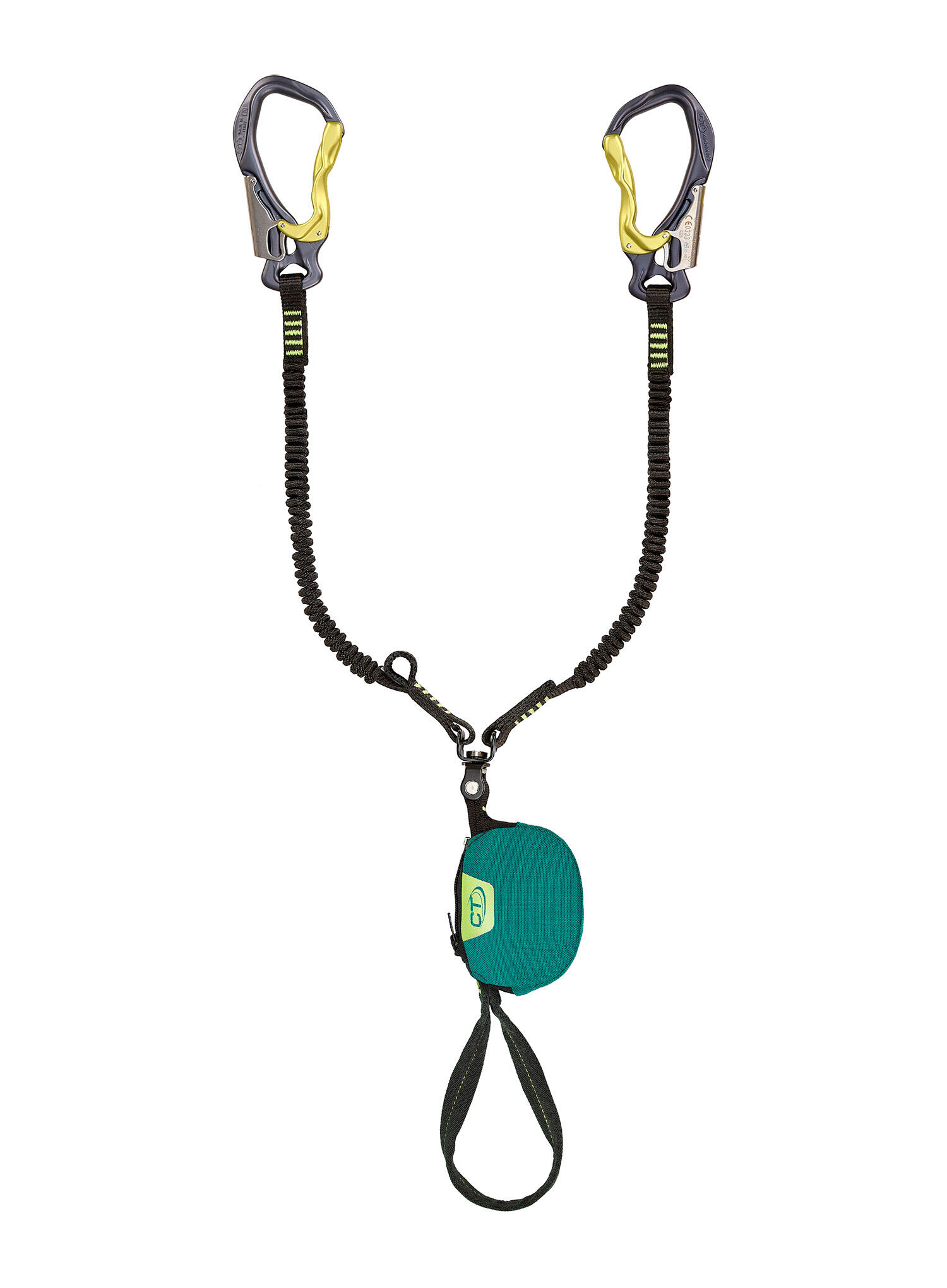 Lonża via ferrata Climbing Technology Hook It Twist 2/4