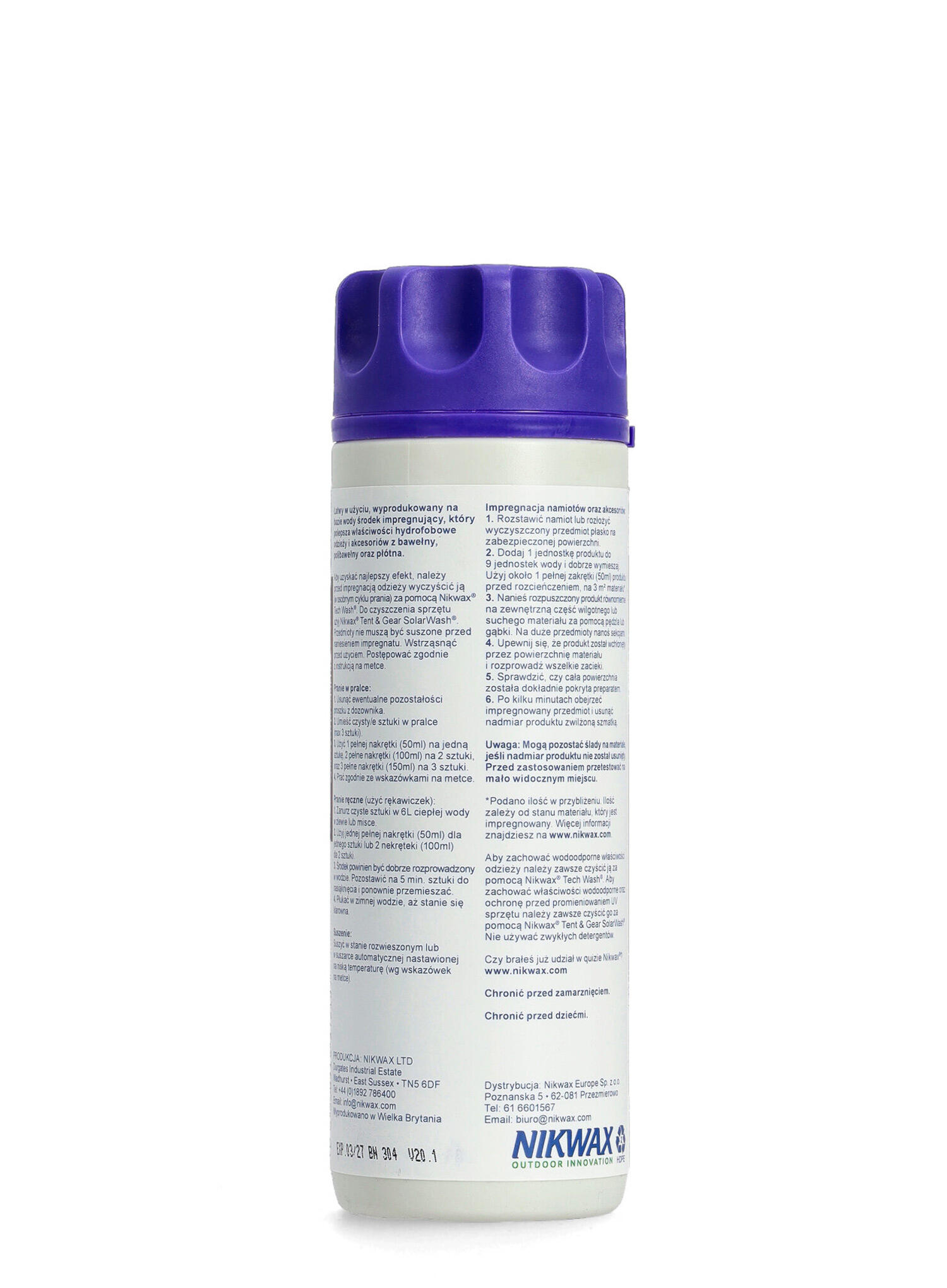 Imperméabilisant pour coton épais COTTON PROOF CONCENTRE 300ml 3/5
