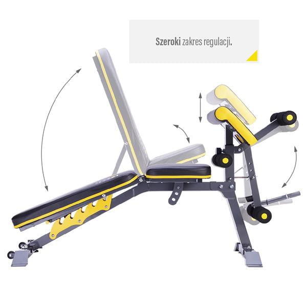 Banc de musculation ls3061 HMS PREMIUM 6/7