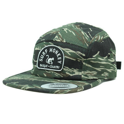 Trucker pet - platte klep - jockey / volwassenen / eén maat (camouflage)