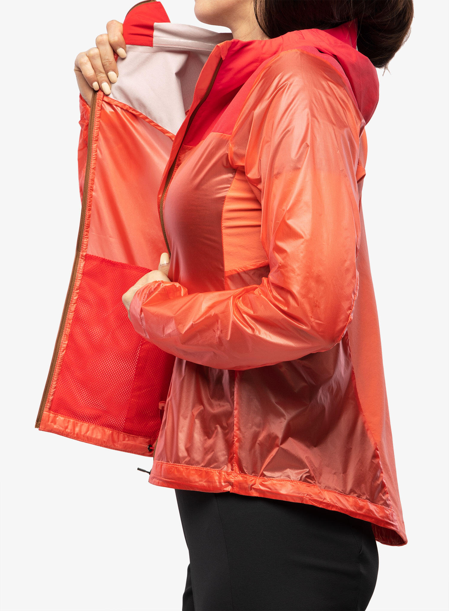Damen Funktionsjacke W HYBRID JACKET FLOW TRAIL 6/7