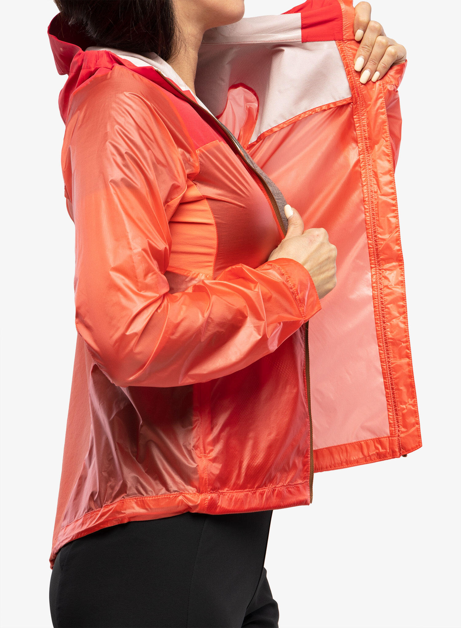 Damen Funktionsjacke W HYBRID JACKET FLOW TRAIL 4/7