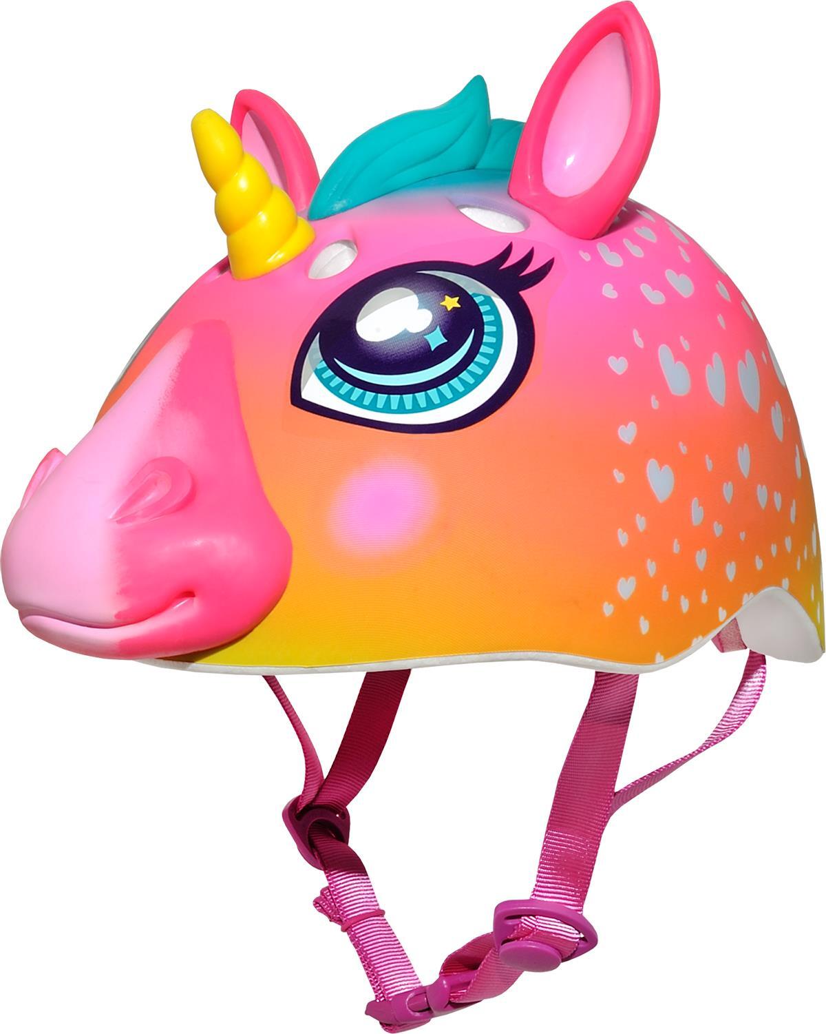 RASKULLZ C-Preme Helmet Raskullz Super Rainbow Corn Toddlers Safety 50-54cm Girls