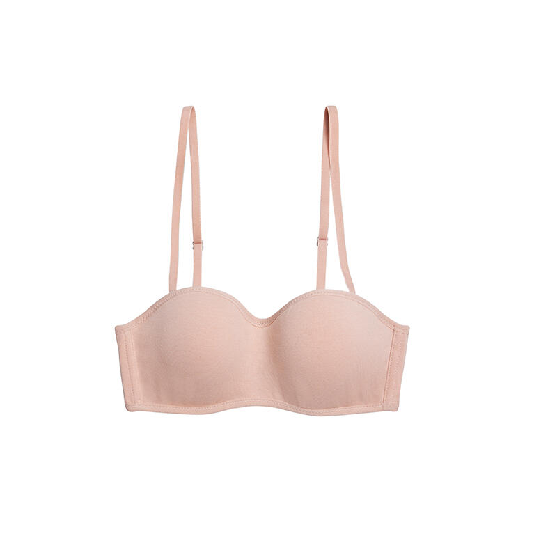 YSABEL MORA Sujetador bandeau juvenil nude