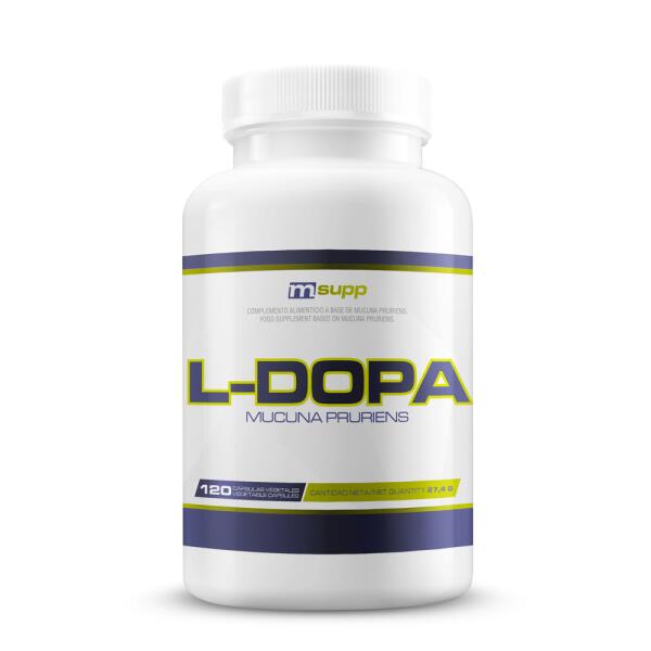 MMSUPPLEMENTS L-DOPA 108 mg - 120 capsule vegetali MM Supplements