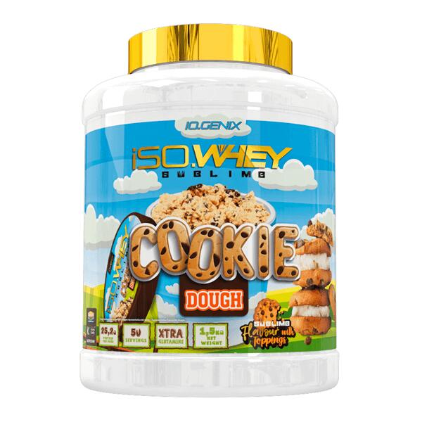 IO.GENIX ISO Whey Sublime - 1,5 kg Biscotti e gocce di cioccolato IO.Genix