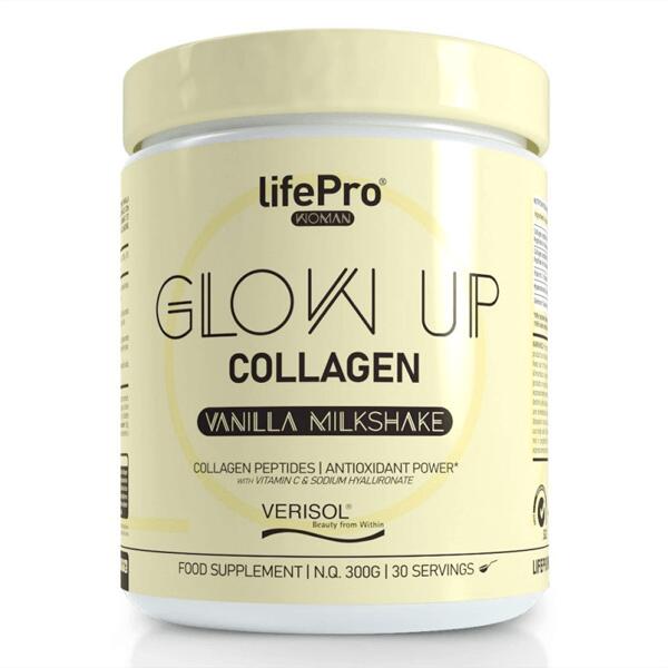LIFE PRO NUTRITION Glow up collagen - 300g Baunilha da LifePRO