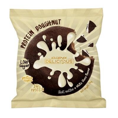 Rosquilla Protein Doughnut - 70g Black Cookies relleno Choco Blanco IO.Genix