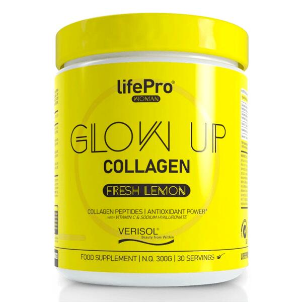 LIFE PRO NUTRITION Glow Up Collageen - 300g Citroen LifePRO
