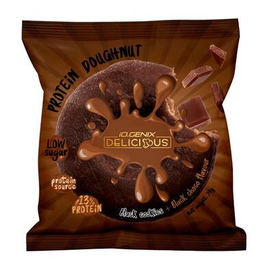 Rosquilla Protein Doughnut - 70g Black Cookies relleno Choco Blanco IO.Genix