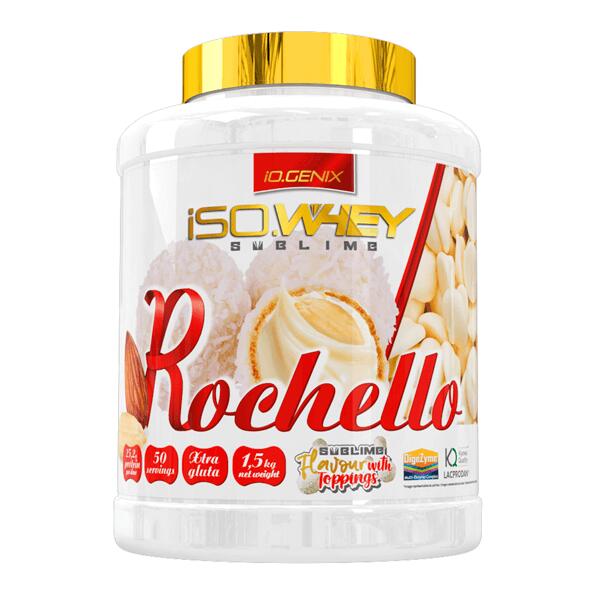 Iso whey sublime - 1.5kg Rochello da IO.Genix Promoção                      3 cores disponíveis
 64,95€ 86,38€ -24%    * 13/06/2025 até rutura de stock  Preço por quantidade 43,30€kg IO.GENIX Iso whey sublime - 1.5kg Rochello da IO.GenixVendido e expedido por: Masmusculo  