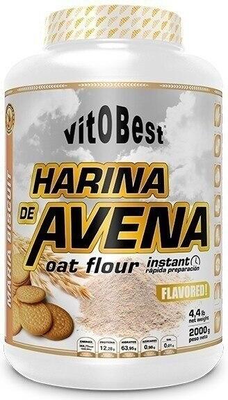 VITOBEST Farinha de Aveia - 2kg Bolacha Maria da VitoBest