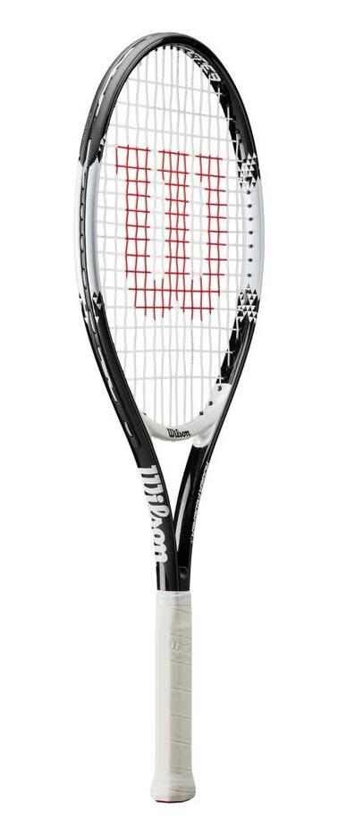 Wilson Federer 25" Junior Black/White Tennis Racket 2/2