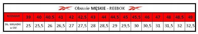 BUTY męskie REEBOK GLIDE 100074102 sportowe czarne skórzane 44,5 2/7