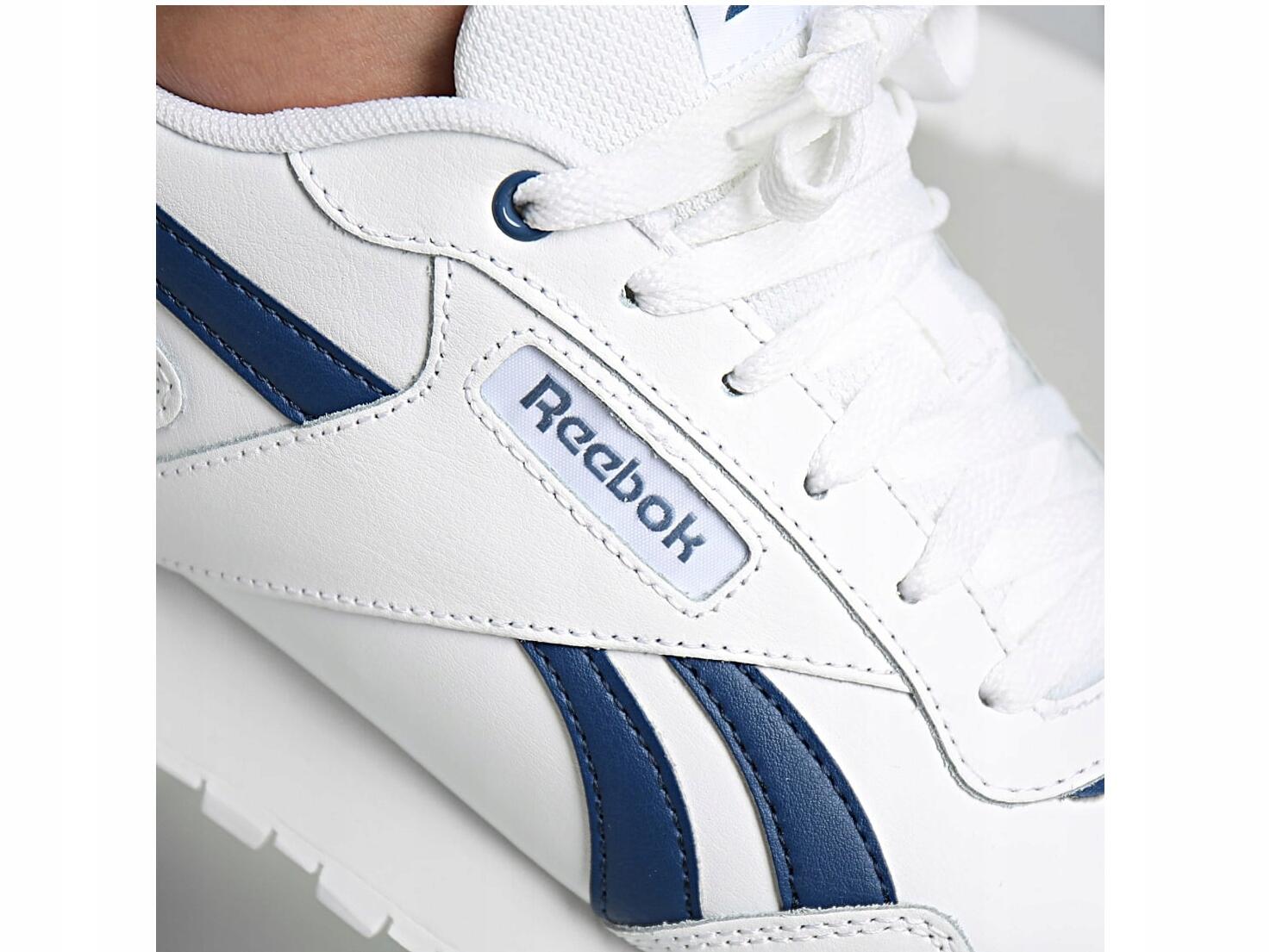 BUTY męskie REEBOK GLIDE 100074103 sportowe białe skórzane 45,5 7/7