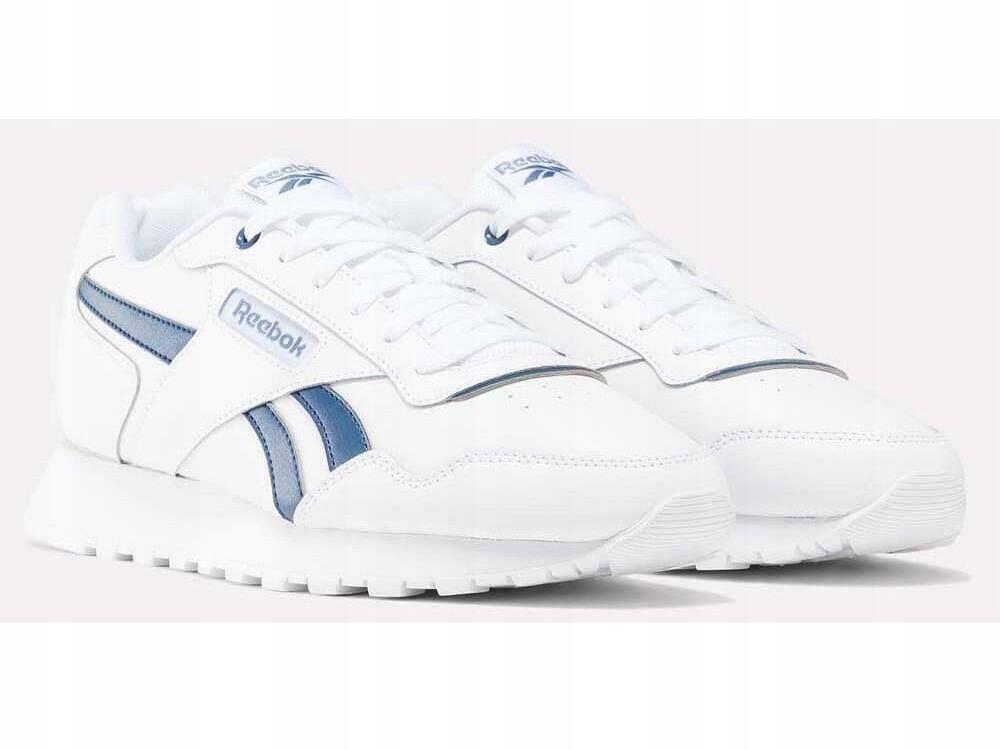 BUTY męskie REEBOK GLIDE 100074103 sportowe białe skórzane 45,5 5/7