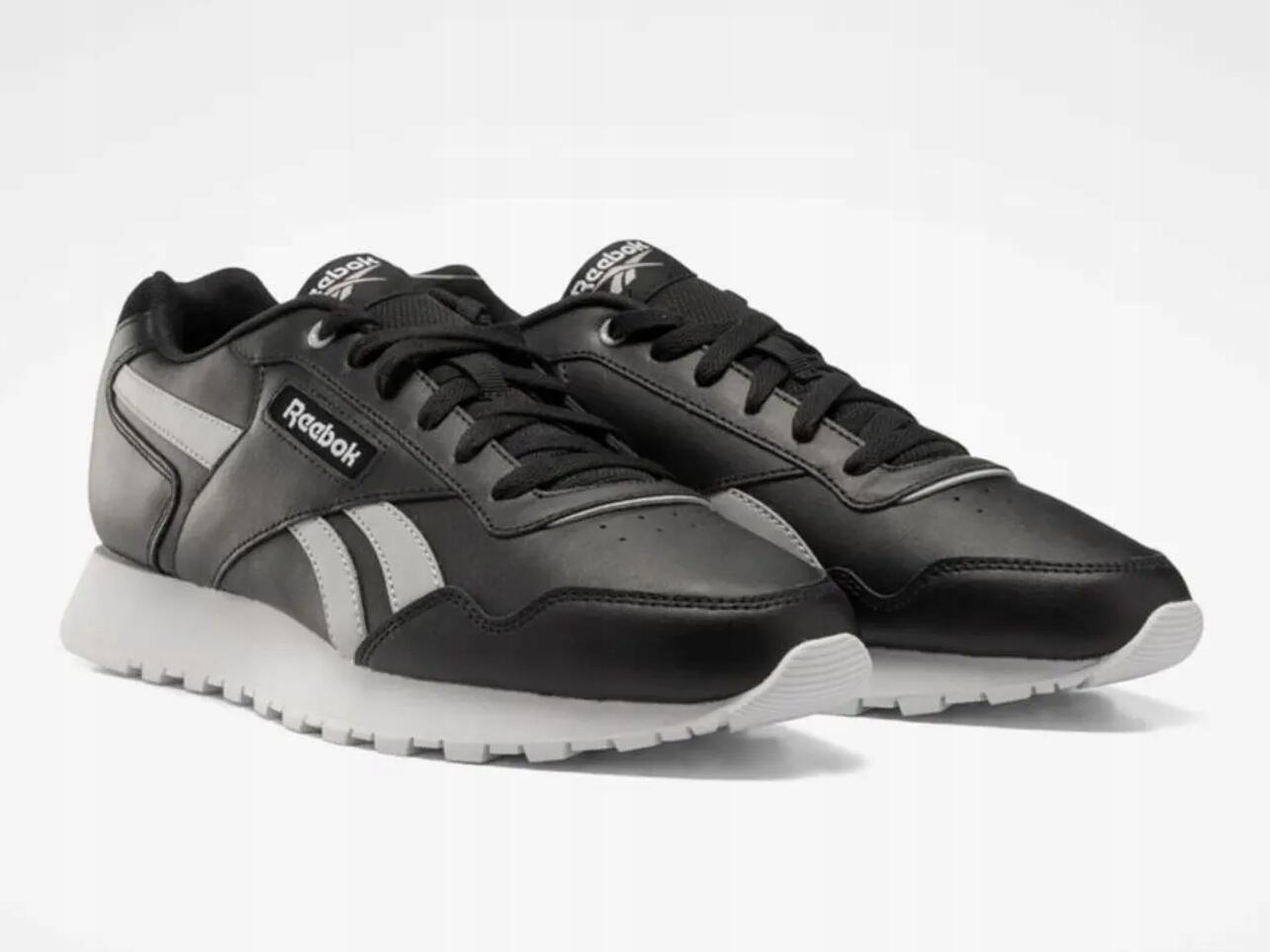 BUTY męskie REEBOK GLIDE 100074102 sportowe czarne skórzane 44,5 4/7