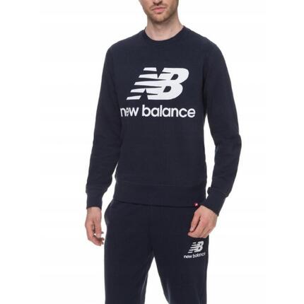 Bluza na co dzień męska NEW BALANCE ciepła bez kaptura