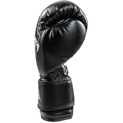 Joya kickbokshandschoenen white dragon zwart/goud