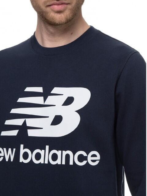 Felpa casual da uomo NEW BALANCE senza cappuccio 7/7