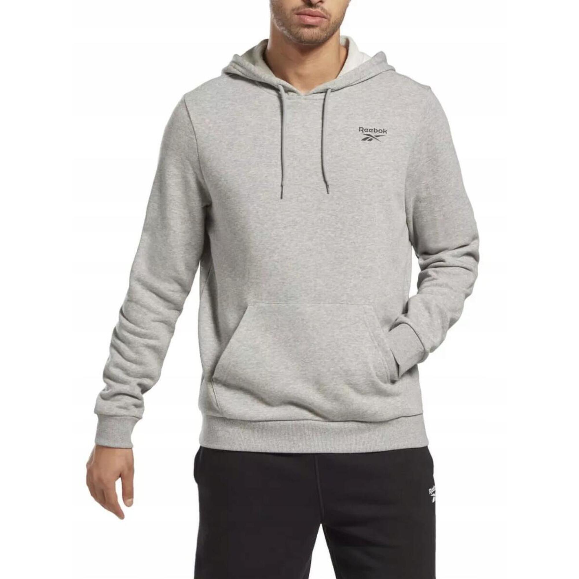 Reebok - Sweat-shirt À Capuche Reebok Pour Homme - Sweat-shirt - Gris - Decathlon