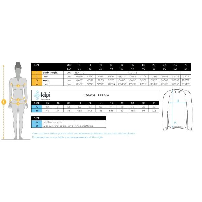 Sweatshirt femme Kilpi Junie 4/5
