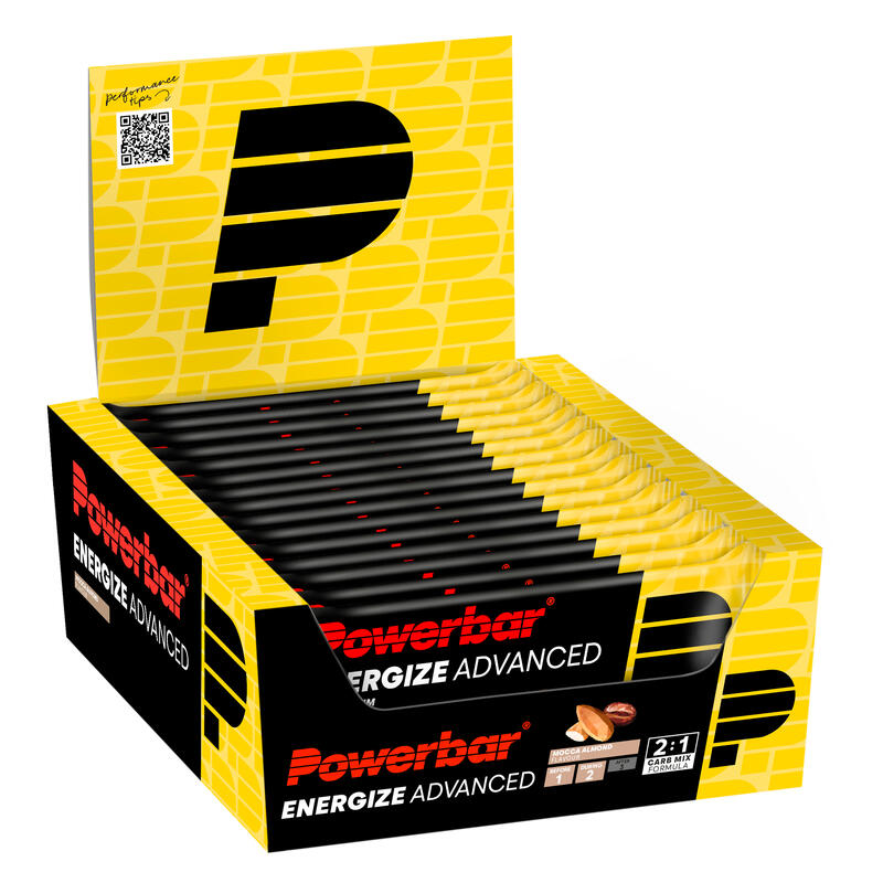 Energize Advanced 55g Powerbar (Packung mit 15 Stück)