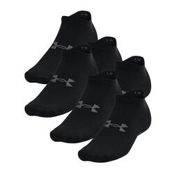 X6 Paires de Chaussette Noires Mixte Under Armour Essential