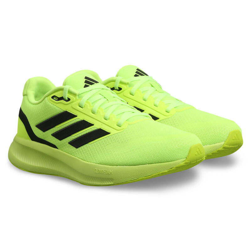 Adidas RUNFALCON 5 Men Running Shoes Yellow-image-14