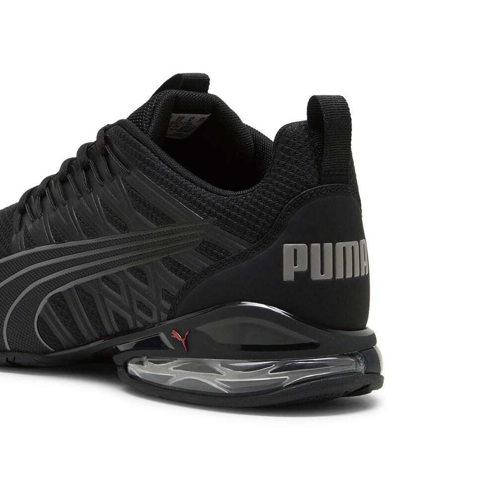 Buty sportowe Voltaic Evo PUMA Black Stormy Slate For All Time Red Gray