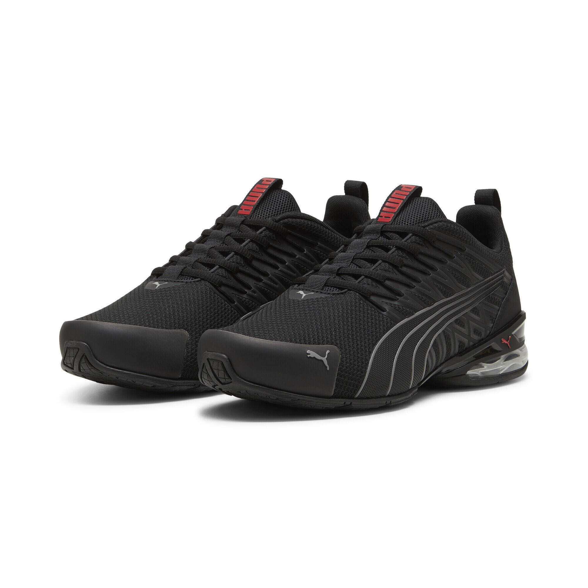 PUMA Zapatilla Voltaic Evo PUMA Black Stormy Slate For All Time Red Gray