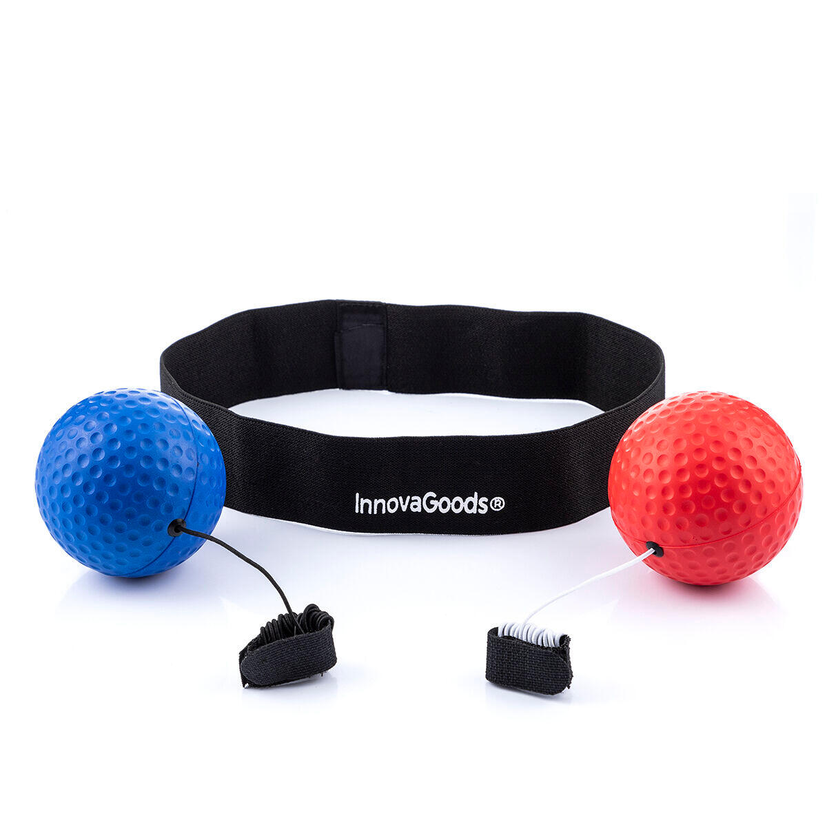 Innovagoods - Kit De Balles D’entraînement Et De Réflexe Innovagoods Noir - Ruban Gymnastique - Multicolore - Taille Unique - Decathlon