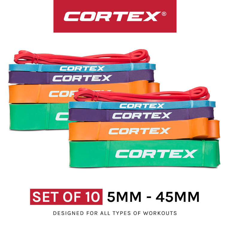 CORTEX Resistance Bands Set of 10