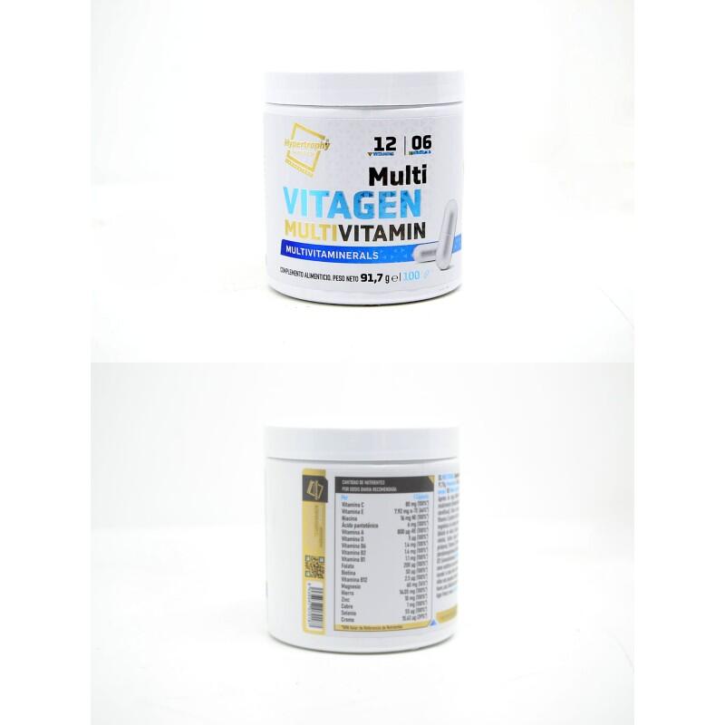 Vitagen | Complejo Multivitamínico A+B+C+D+E | 100 Cápsulas 3/3