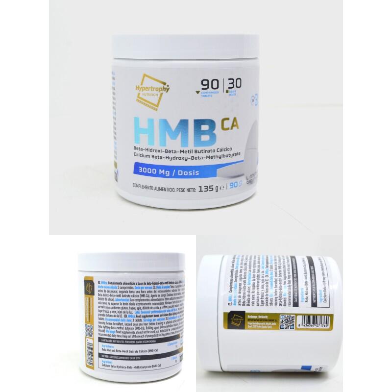 HMB-Ca 1000 mg | Gana músculo | 90 Cápsulas 2/2