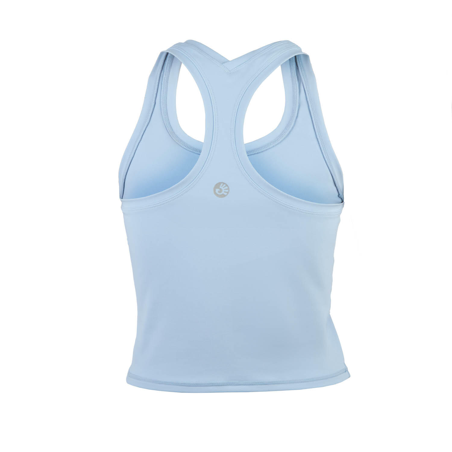 Cropped Tank Top, Racerback frosted blue | L 2/6