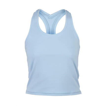 Cropped Tank Top, Racerback iceberg green | XS