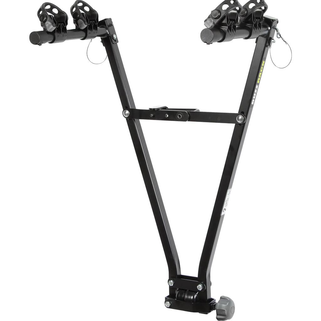 V-Buzz scissor-type towball bike rack for 2 bikes