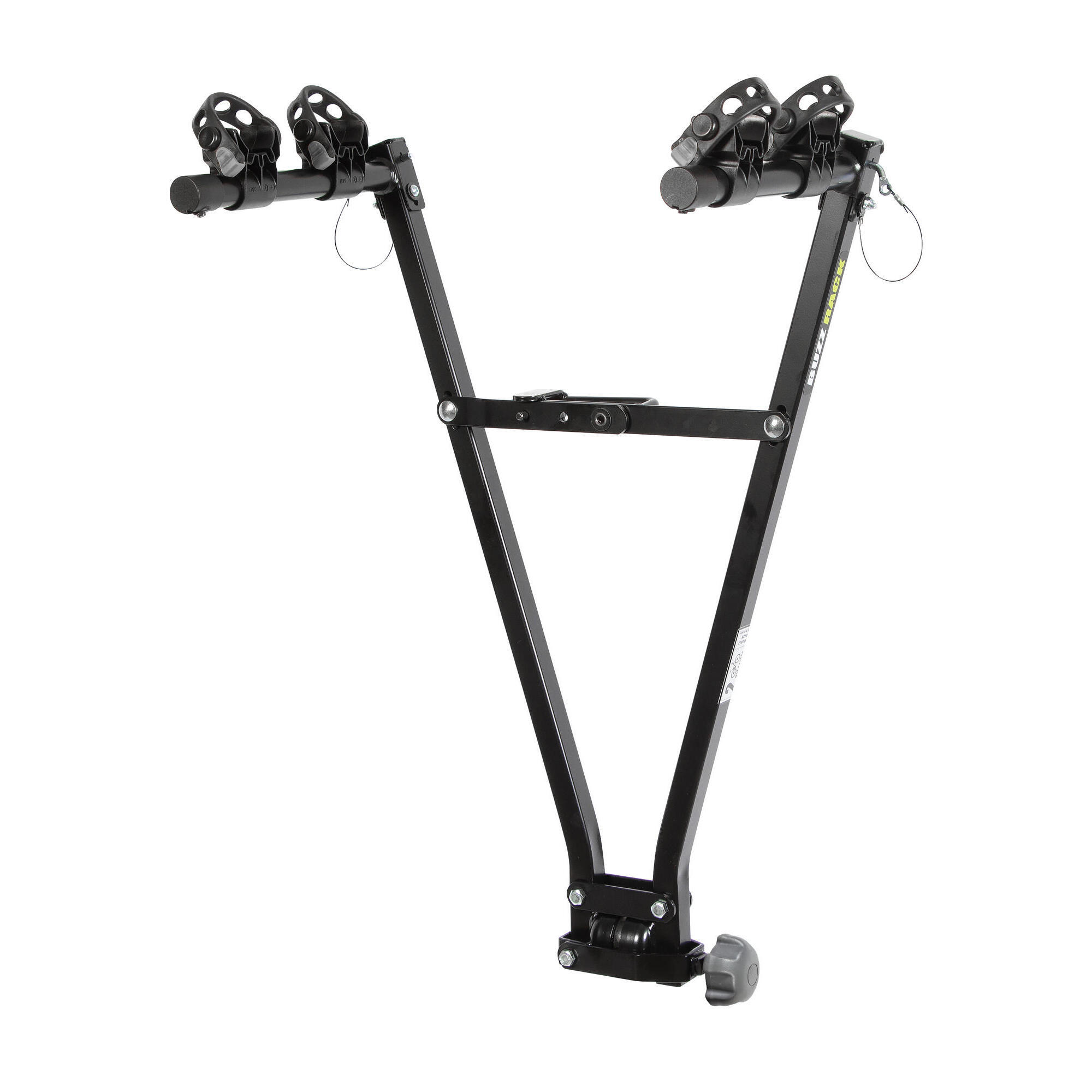 Buzzrack - V-buzz Porte-vélo Ciseaux 2 Vélos - Porte-vélo - Noir - Taille Unique - Decathlon