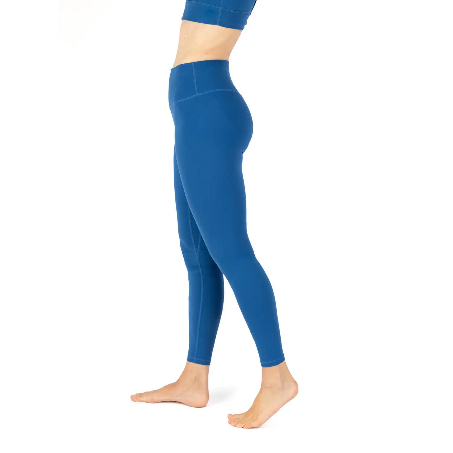 Leggings taille haute Niyama bleu pur | S 2/6