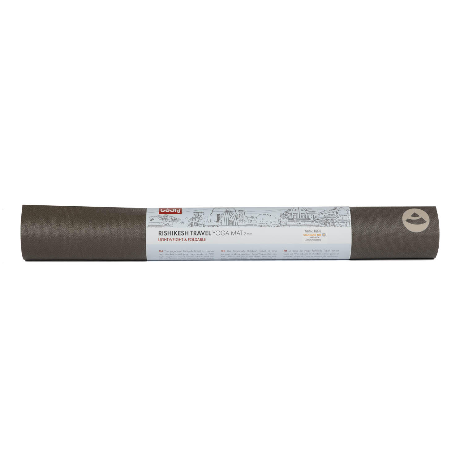 Yoga Reisematte RISHIKESH TRAVEL XL taupe 6/6