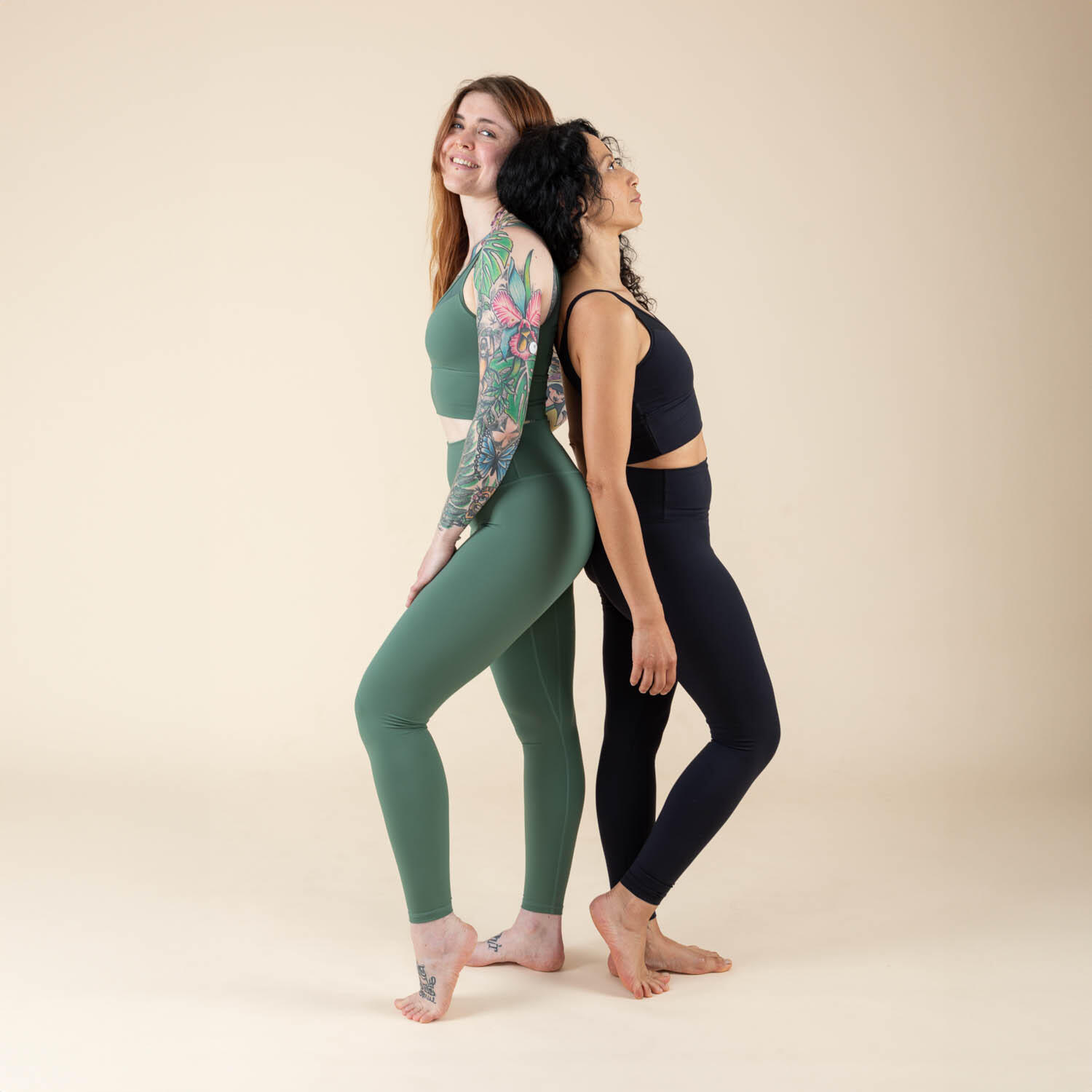 Leggings taille haute Niyama, vert canard | S 6/6