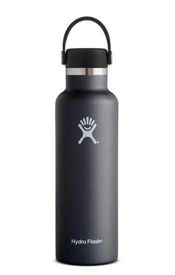 Borraccia Termica Hydro Flask Standard Mouth Flex Cap 21 Oz / 621Ml Nero